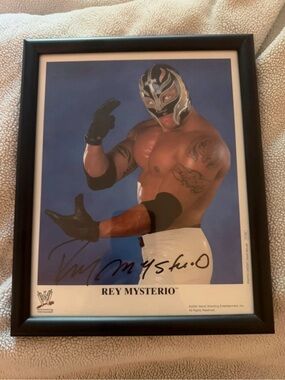 WWE Rey Mysterio Autographed Photo